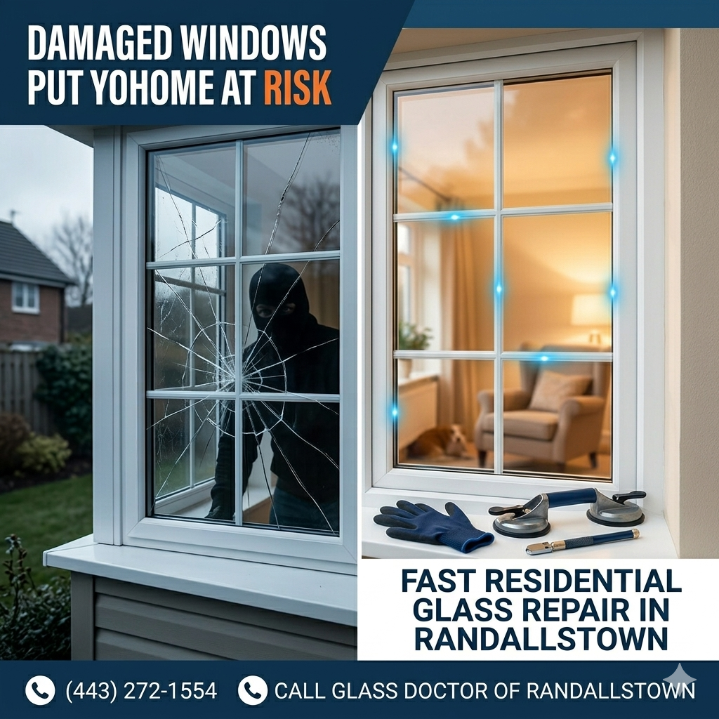 How Damaged Glass Affects Home Security