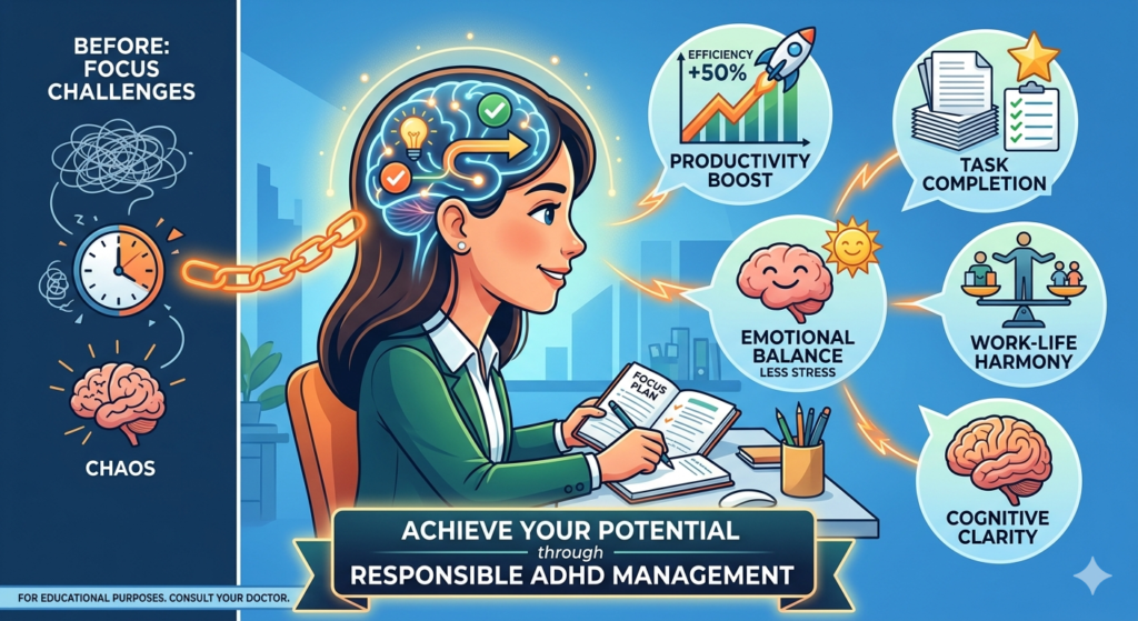 The Focus Guide: How Professionals Manage ADHD for Better Results