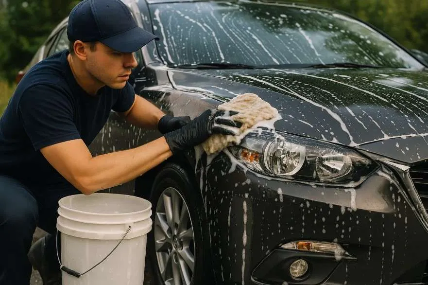 Hand Car Wash Cleaning