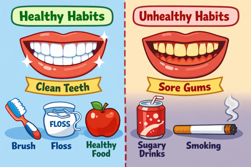 How Daily Oral Habits Shape Periodontal Health
