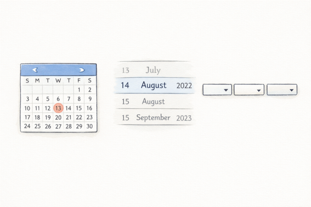 Designing User-Friendly Date Pickers for Mobile Applications