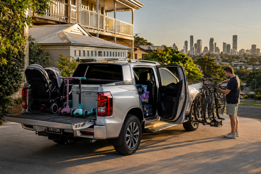 Why Families Choose a Mitsubishi Triton Brisbane Over an SUV