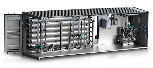 QILEE Containerized Water Treatment System with integrated treatment equipment