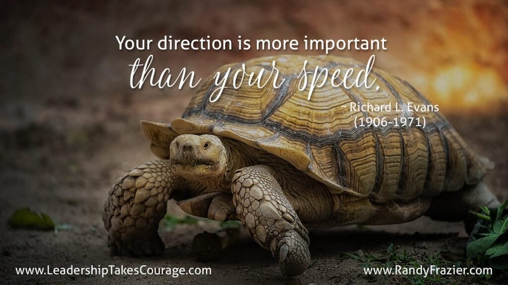 Your Financial Direction Matters More Than Speed
